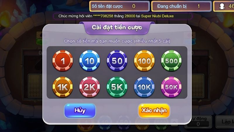 Điều kiện game bài Pokdeng