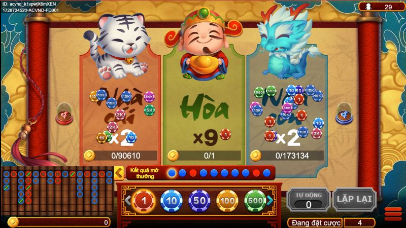 tổ hợp game bài Xúc Xắc Phú Quý